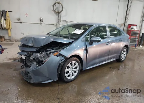 2022 Toyota Corolla Le из США, поврежденный, VIN JTDEPMAE4N3011284